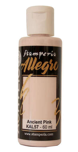 Stamperia - Allegro paint - Ancient Pink