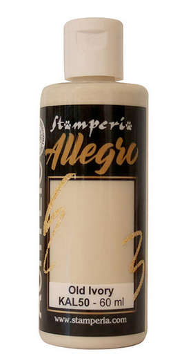 Stamperia - Allegro paint - Old Ivory