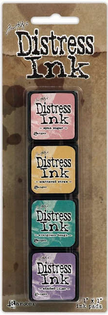 Ranger - Distress Mini Ink Pads Kit 4