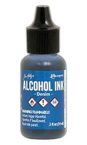 Tim Holtz - Alcohol Ink - Denim