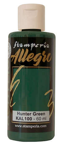 Stamperia - Allegro Paint - Hunter Green