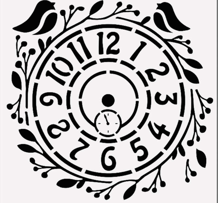 Stamperia - Clock