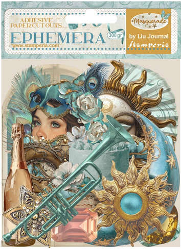 Stamperia - Ephemera - Masquerade