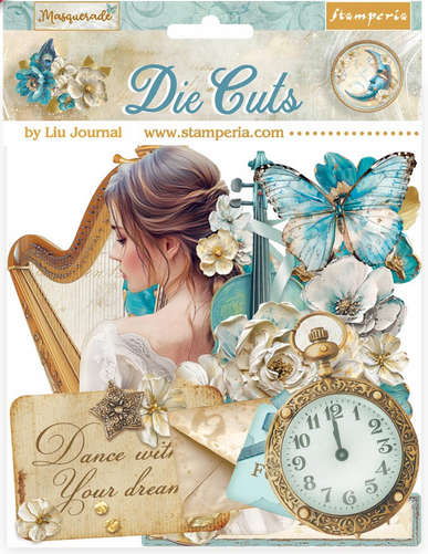 Stamperia - Masquerade Die cuts