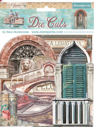 Stamperia - Venice City of Art - Die cuts