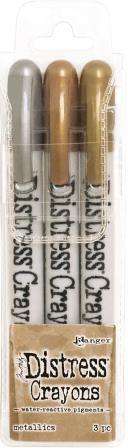 Tim Holtz Distress Crayon Metallics