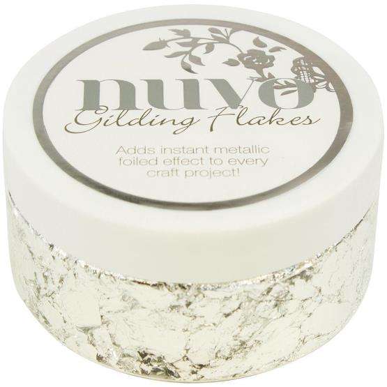 Nuvo Gilding Flakes - Silver Bullion
