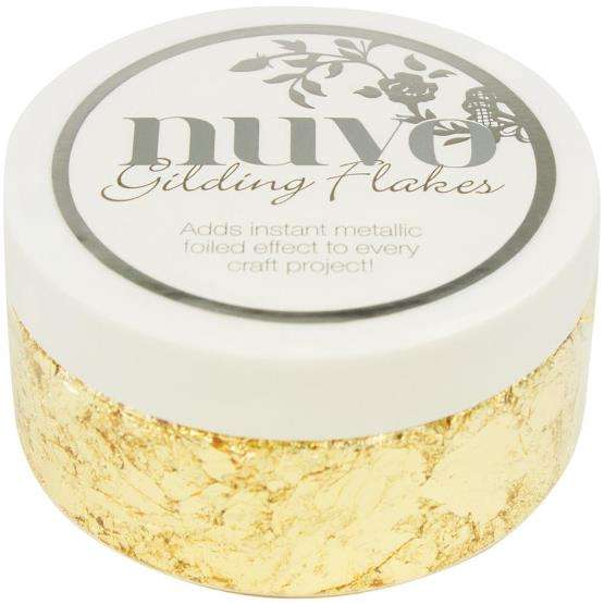 Nuvo Gilding Flakes - Radient Gold