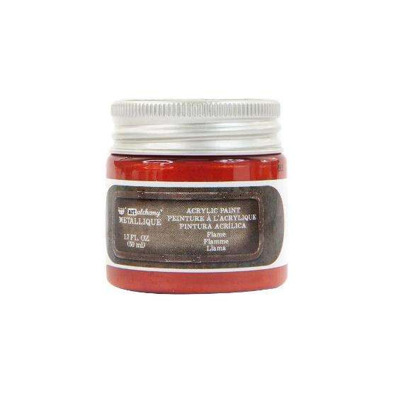 Metallique Acrylic Paint - Flame