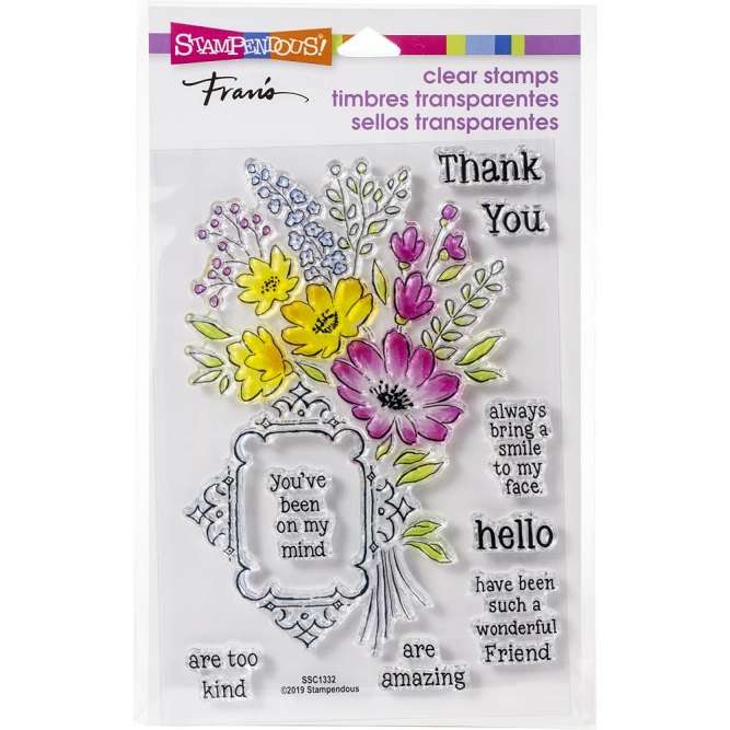 Stampendous - Floral Frame