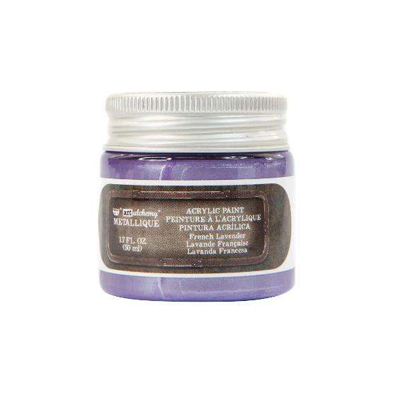 Metallique Acrylic Paint - French Lavender