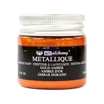 Acrylic Paint - Metallique Gold Amber