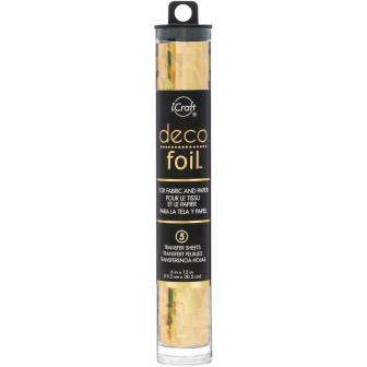 Deco Foil - Gold Shattered Glass