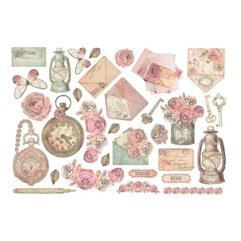 Stamperia - Shabby Rose Ephemera