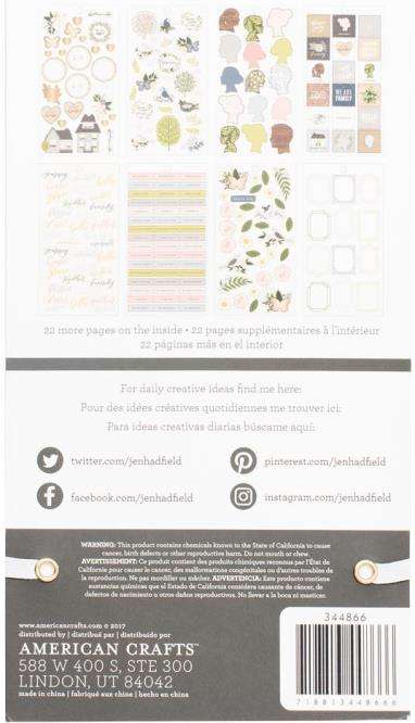 AC - Planner Stickers - Jen Hadfield W/Gold Foil