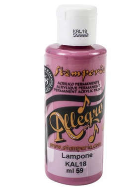 Stamperia - Allegro paint - Raspberry