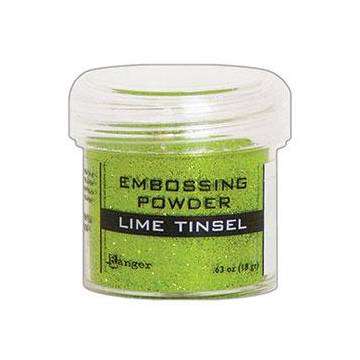 Embossing Powder - Lime Tinsel