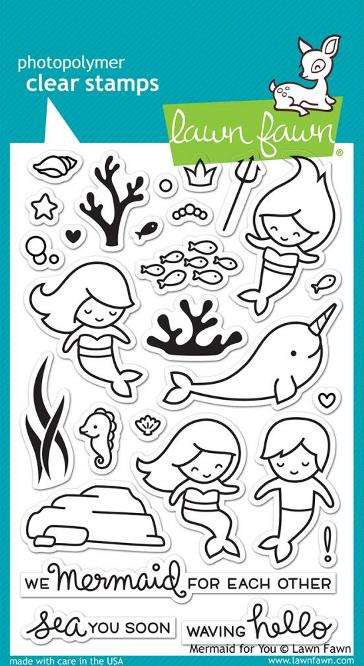 Lawn Fawn - Mermaid For You