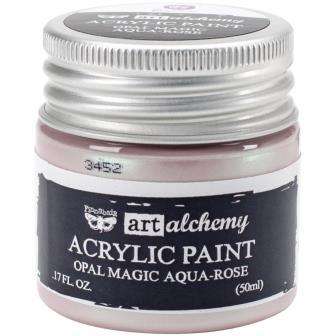 Opal Magic Acrylic Paint - Aqua/Rose