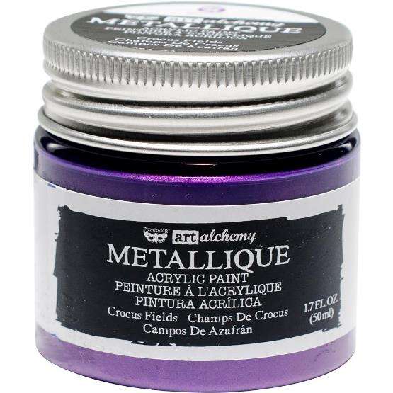 Acrylic Paint - Metallique Crocus Fields