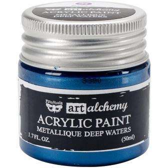 Acrylic Paint - Metallique Deep Waters