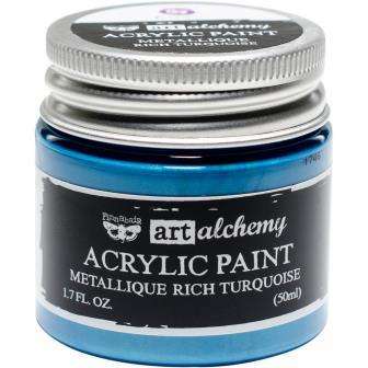 Acrylic Paint - Metallique Rich Turquoise