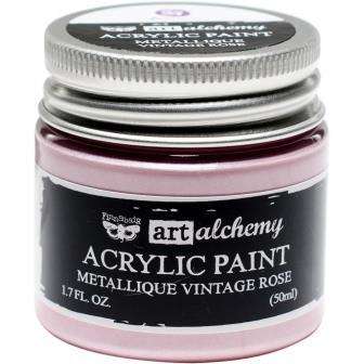 Acrylic Paint - Metallique Vintage Rose