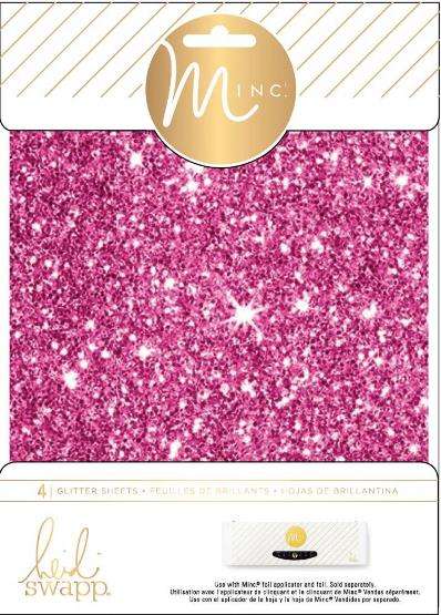 AC -  Minc Glitter Sheets - Pink