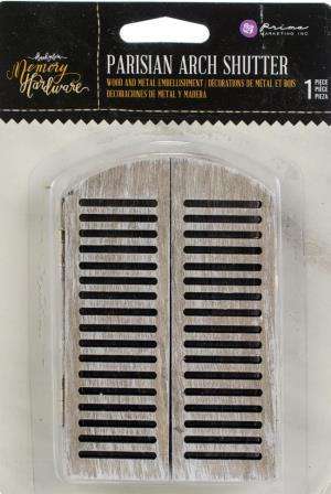 Parisian Arch Shutters