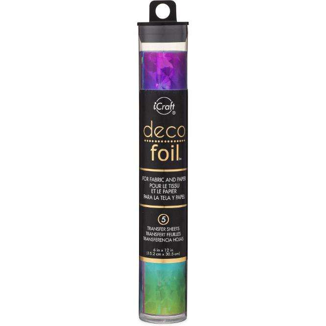 Deco Foil - Rainbow Shattered Glass