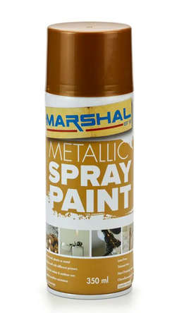 Metallic Spray Paint, Rose Gold, 350ml