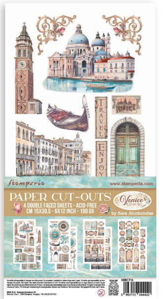 Stamperia - Cut-Outs - VENICE CITY OF ART