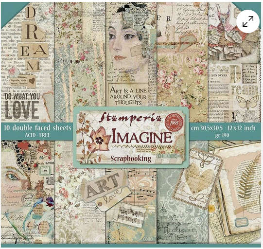 Stamperia - Imagine 30x30
