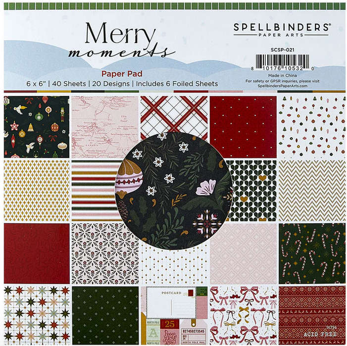 Spellbinders - Merry Moments Paper Pad