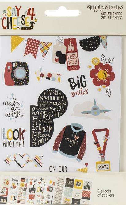 SS - Say Cheese 4 Stickers
