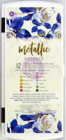 Metallic Semi-Watercolor Paint Set