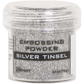 Embossing Powder - Silver Tinsel