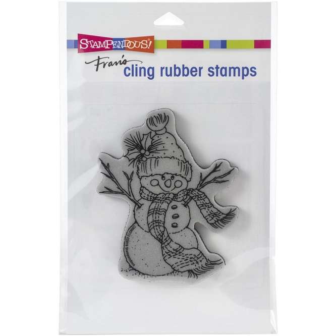 Stampendous - Snowman Scarf