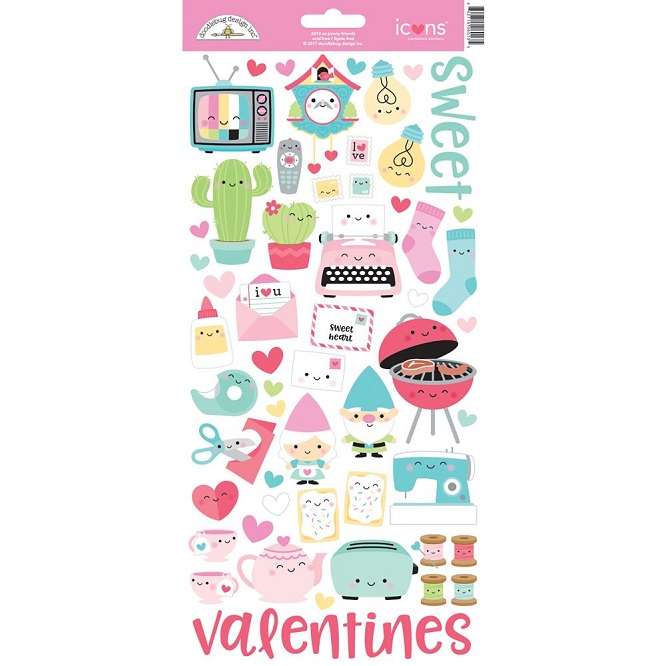 Doodlebug - So Punny Friends Stickers