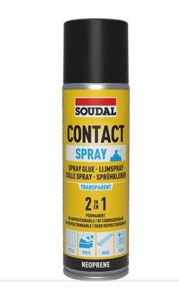 Contact Adhesive Spray Glue - Clear