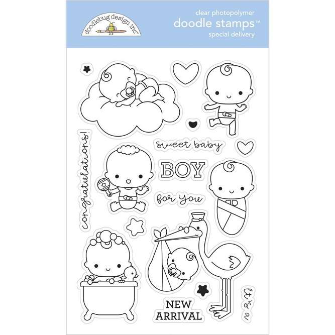 Doodlebug - Special Delivery Stamps