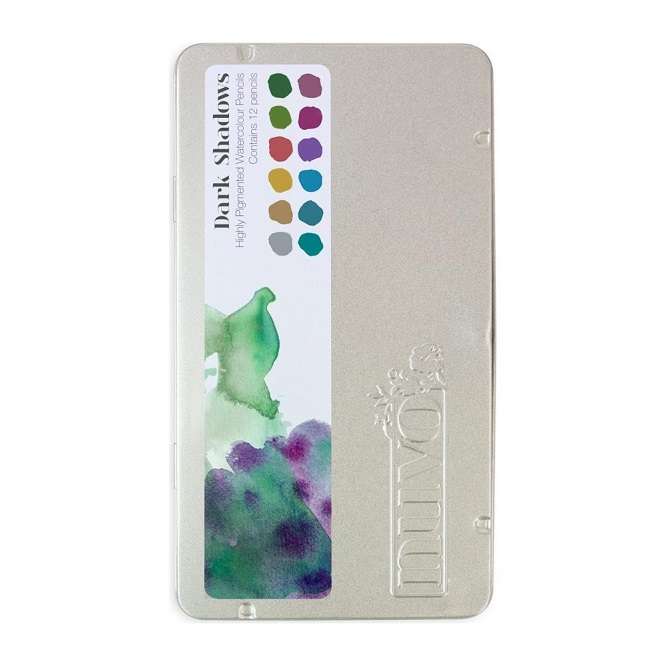 Nuvo Watercolor Pencils - Dark Shadows