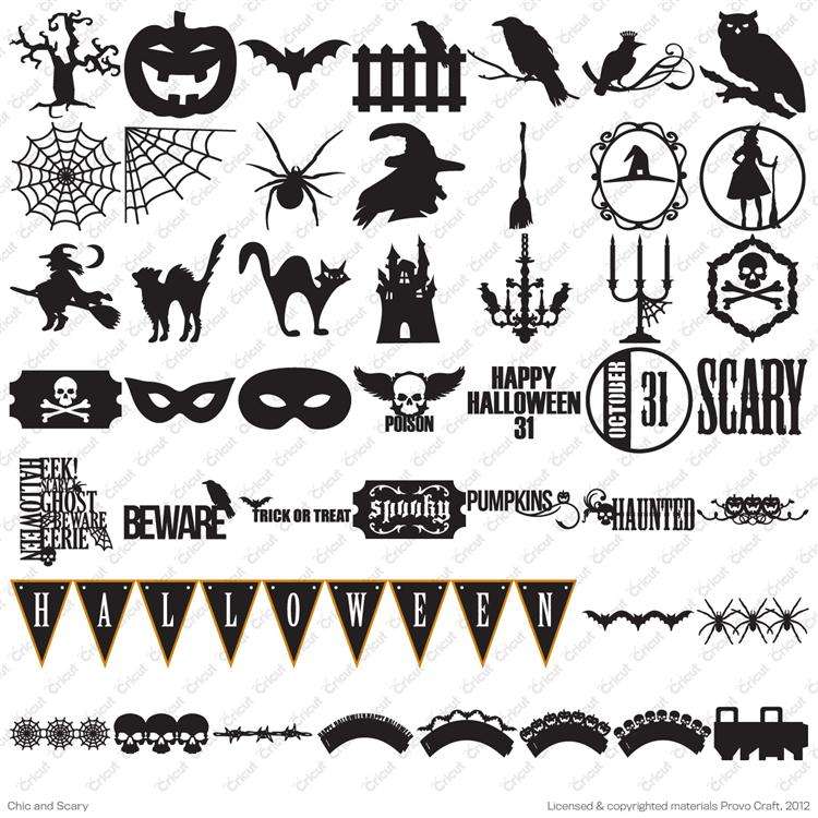 Cricut Cartridge: Chic & Scary