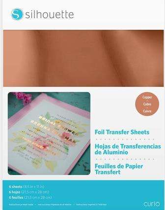 Foil Transfer Sheets - Copper