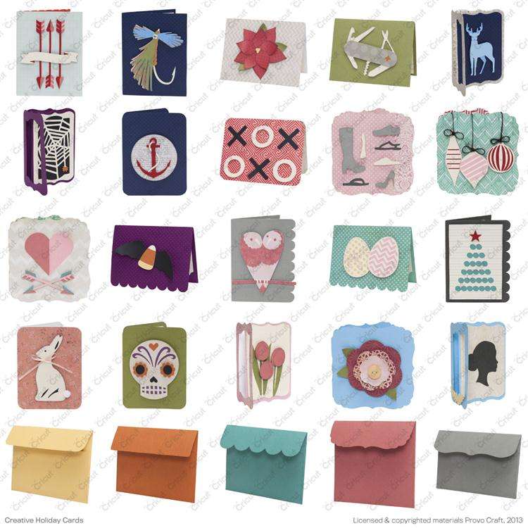 Cricut Cartridge: Creative Holiday Cards