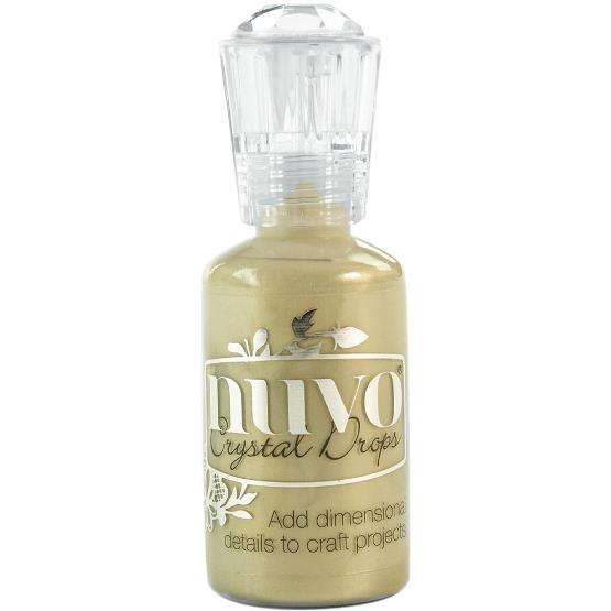 Nuvo Crystal Drops - Pale Gold