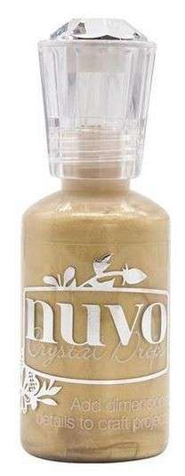 Nuvo Crystal Drops - Mustard Gold