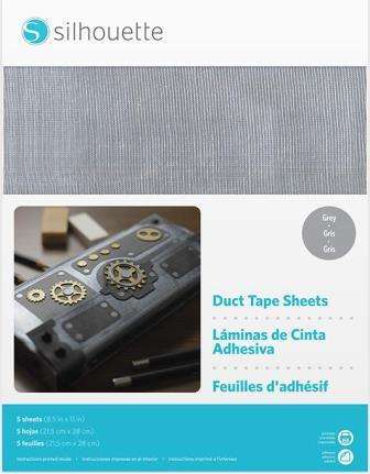 Duct Tape Sheets - Grey printable (inkjet)