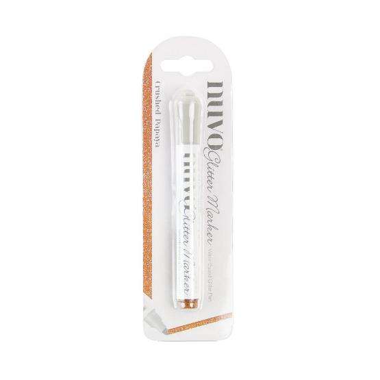 Nuvo Glitter Marker - Crushed Papaya