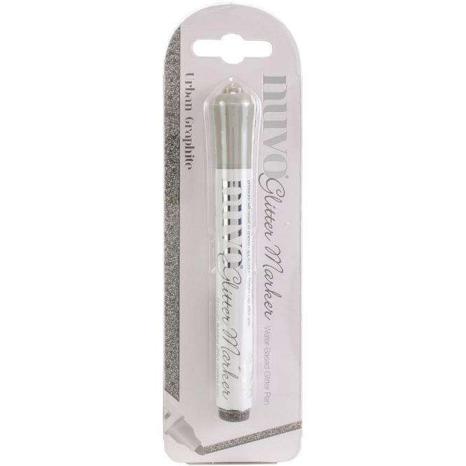 Nuvo Glitter Marker - Urban Graphite